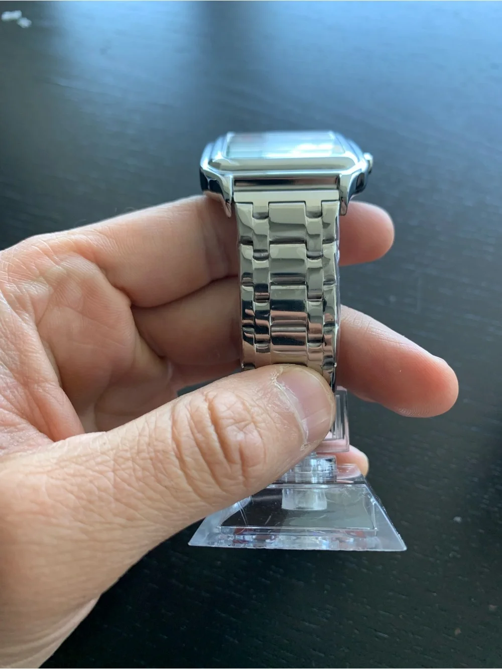 Custom dial Men’s Watch Santos Tank style - Picture 5 of 5